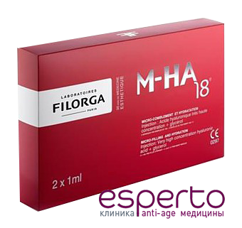 Коррекция морщин препаратом Filorga М НА18